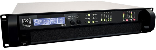 Martin Audio iK42-DANTE - Advanced 4-Channel 20,000W Class D Power Amplifier